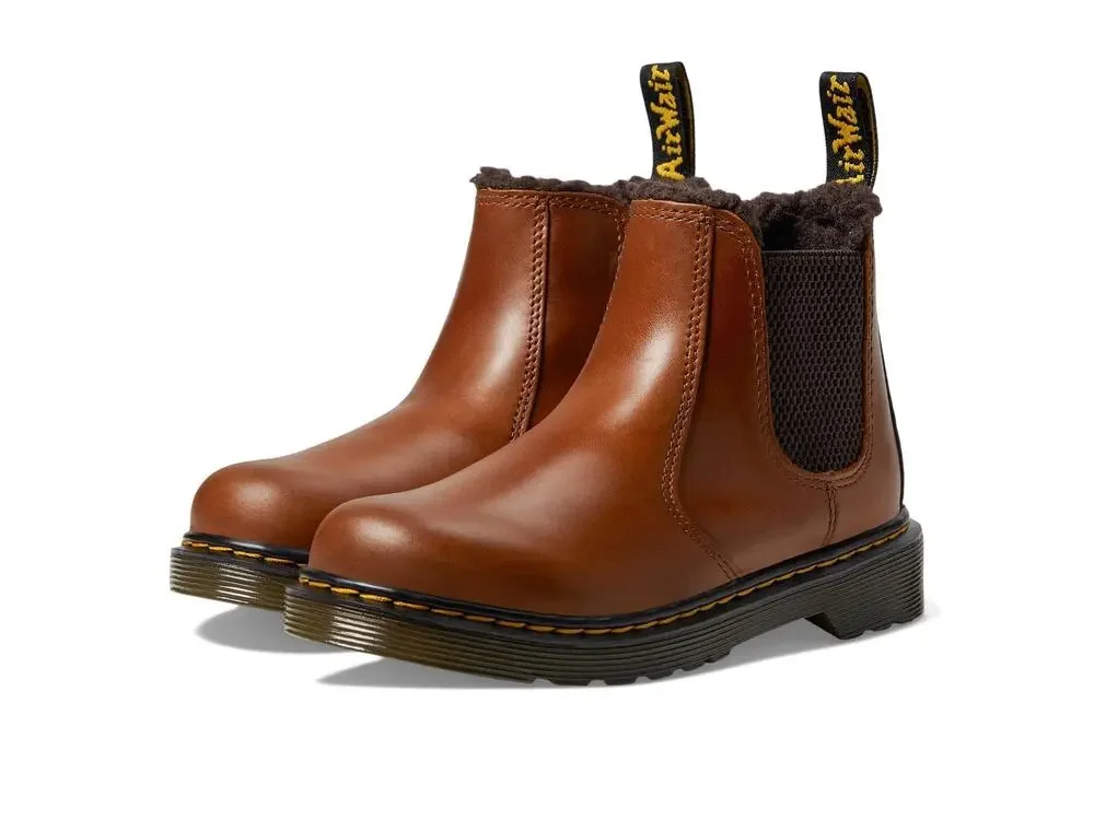 DR. MARTENS 2976 LEONORE LITTLE KID BIG KID LIGHT BROWN REPUBLIC WP 13 UK US 1